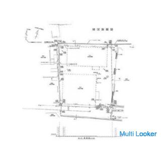 ★ Land for rent ★ 80 tsubo, Takase-cho, Moriguchi City # Material storage # Truck parking # Vehicle 