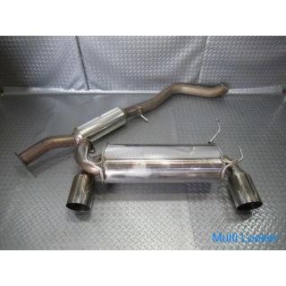 Nissan genuine OP option FGK made Z33 Fairlady Z previous term VQ35DE stainless muffler left and rig