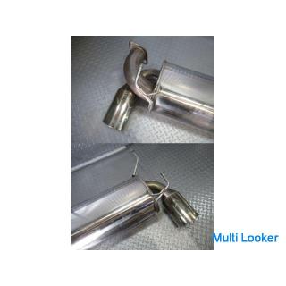 Nissan genuine OP option FGK made Z33 Fairlady Z previous term VQ35DE stainless muffler left and rig