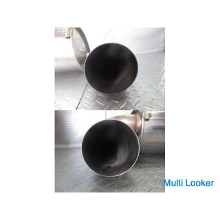 Nissan genuine OP option FGK made Z33 Fairlady Z previous term VQ35DE stainless muffler left and rig