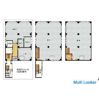 ★☆Warehouse☆★ 767 m², Tsumori, Nishinari-ku, Osaka City #Warehouse
