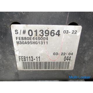 2013 Canter TKG-FEB80 chassis frame