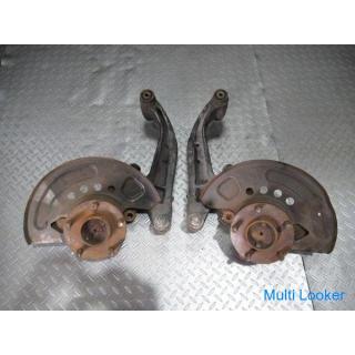 Nissan genuine ER34 Skyline front hub knuckle left and right set with third link
