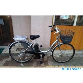 BRIDGESTONE Assista 26 inch Electric Assist Bicycle (New) 12.3Ah Battery + (New) Charger/Spark Silve