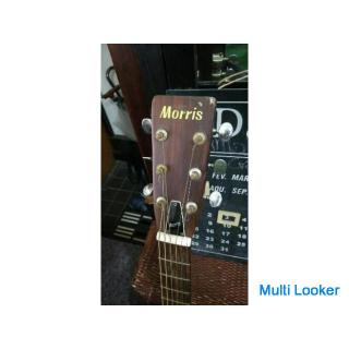 Special price! Japan Old Morris F-13 Acoustic Guitar