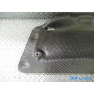 Unused !! CP9A Lancer Evolution 6 Bonnet Duct Cover Drainage Carbon Twill HKS with Heat Protector