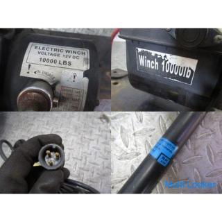 External manufacturer unknown Electric winch 10000LBS 12V with remote control Land Cruiser Safari Pa