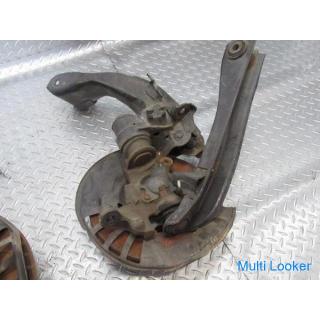 Nissan Genuine HCR32 R32 Skyline Hicas Yes Front Hub Knuckle Left and Right 5 Holes With Slit Rotor 