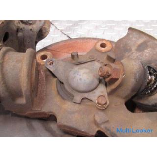 Nissan Genuine HCR32 R32 Skyline Hicas Yes Front Hub Knuckle Left and Right 5 Holes With Slit Rotor 