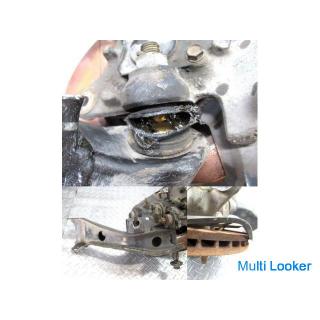 Nissan Genuine HCR32 R32 Skyline Hicas Yes Front Hub Knuckle Left and Right 5 Holes With Slit Rotor 