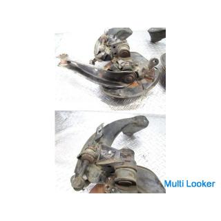 Nissan Genuine HCR32 R32 Skyline Hicas Yes Front Hub Knuckle Left and Right 5 Holes With Slit Rotor 