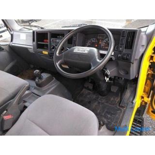 2008 Isuzu Elf 2t flat wide long AT back camera ETC
