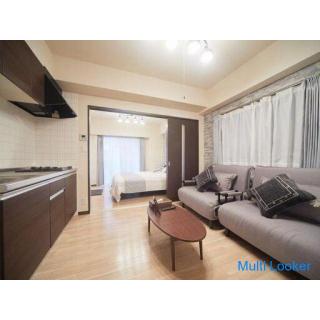 [Including utilities and Wifi] Apartment with balcony [Walking distance from Namba station]