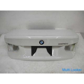 2012 BMW 3 3B20 F30 Trunk Alpine White 3