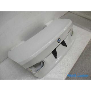 2012 BMW 3 3B20 F30 Trunk Alpine White 3