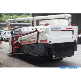 Mitsubishi combine 5-row cutting VG80 EXCEED 80 horsepower with automatic horizontal divider