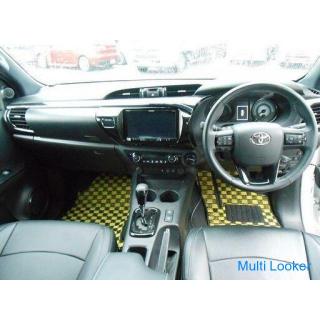 2019 Hilux 2.4 Z Black Rally Edition Diesel 4WD 9V type wide memory navigation Genuine 18 inch alumi