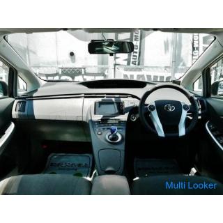 [Own loan] Prius 30 first half S lowdown 19 aluminum terrestrial digital navigation back camera ETC