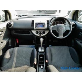 [Own loan] Nissan Note 1.5X 25,000km Low travel terrestrial digital navigation Bluetooth ETC back ca
