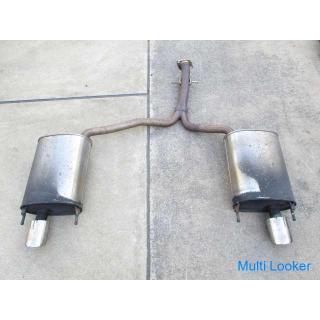 Lexus GS GWS191 rear muffler 49612 km