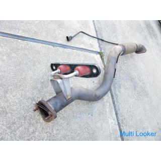 VW Sharan 7N CAV front muffler with sensor
