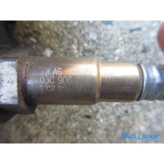 VW Sharan 7N CAV front muffler with sensor