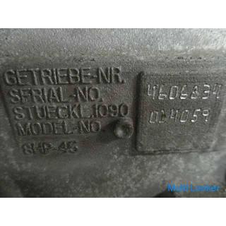 2012 BMW 3B20 F30 ZF 8HP45 AT automatic transmission