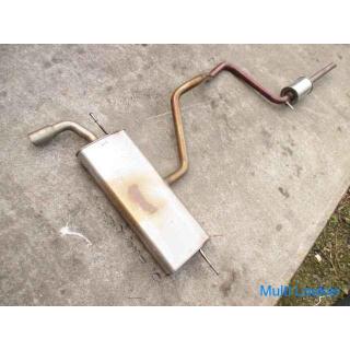 Golf 7 AUCJZ CJZ Rear muffler 11324km 5Q0253211