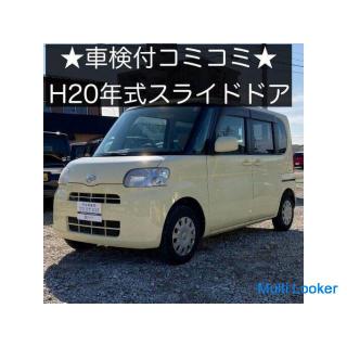 2008 Daihatsu Tanto X (L375S) ★ Smart key ★ Navi ★ Sliding door ★