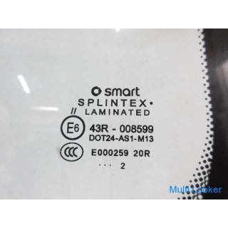 2013 Smart Fortwo ABA-451380 Windshield