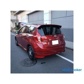 2012 Nissan Note medalist S 59,000 km genuine memory navigation & full segment TV & back cam