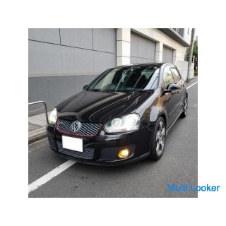 2006 Golf GTi 122000 km Genuine HDD navigation & back camera OP18AW xenon yellow FOG