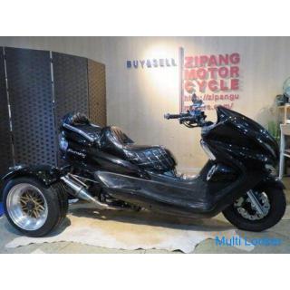 YAMAHA MAJESTY TRIKE 26968km Black 250cc Self-Compensation R5.5 Trike Custom Production!