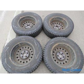 Nissan genuine Elgrand wheel 5 holes 114.3 offset +45 yellowtail rucksack studless tire DM-V1 215 / 