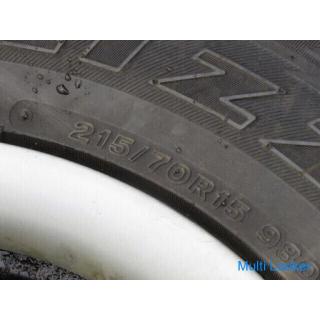Nissan genuine Elgrand wheel 5 holes 114.3 offset +45 yellowtail rucksack studless tire DM-V1 215 / 