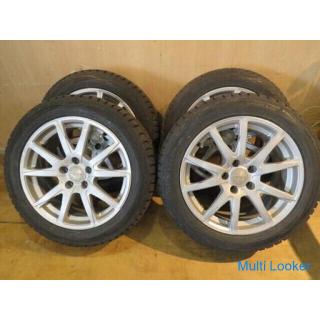 Audi A4 Quattro FF Aluminum Wheel 17x7.5J 5x112 IS38 Dunlop Winter Maxx WM01 225 / 50R17 2016/7