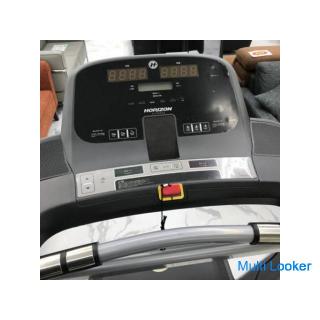 Up to 16 km / time, weighing up to 125 kg, it will put inclination! ️HORIZON FITNESS room runner (Ad