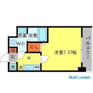 ☆ Initial cost 0 yen ☆ 0 yen move-in ☆ Pass the examination ☆ 6 minutes walk from Namba station ☆ Hi