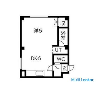 [Hiragishi ★ 1DK] Pet consultation is possible, bath and toilet are not included, internet usage fee