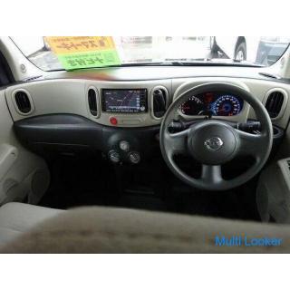 Nissan Cube 1.5 15X M Selection Navi TV Bluetooth Push Start (Black)