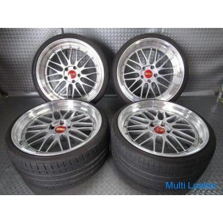 BBS LM225 LM226 Champion Edition 20 inch 9J +15 10J +20 PCD 120 5H Wheel with tire Hub diameter abou