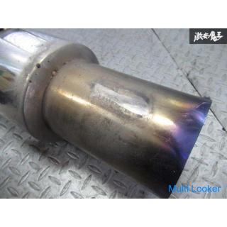 Unknown manufacturer ER34 R34 Skyline 4-door RB25DET Stainless steel intermediate pipe Rear muffler 