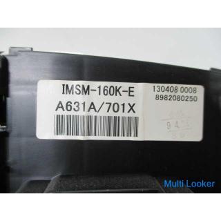 2013 Isuzu Elf TKG-NHR85AN Speedometer