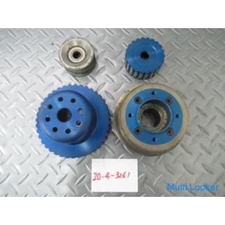Rare! FC3S RX-7 13B-T One-off Cogged Pulley Kit 10000rpm Compatible Peripheral For racing