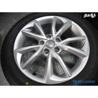 Audi TT genuine 8S 17 inch 7J +47 PCD112 5H 5 hole wheel 4 pcs set with studless tire 225 / 50R17 in