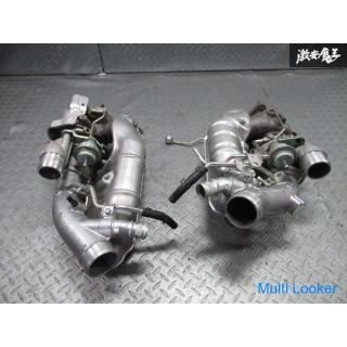 Nissan genuine IHI R35 GT-R GTR VR38DETT previous term MY08 2008 turbine supercharger 2 set left and