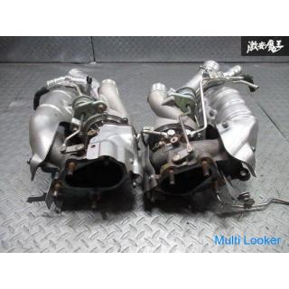 Nissan genuine IHI R35 GT-R GTR VR38DETT previous term MY08 2008 turbine supercharger 2 set left and