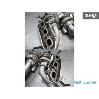 Nissan genuine IHI R35 GT-R GTR VR38DETT previous term MY08 2008 turbine supercharger 2 set left and