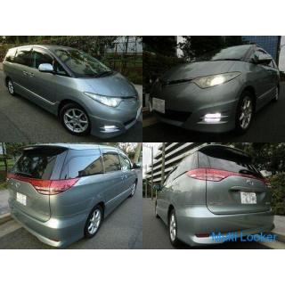 Toyota Estima Aeras ★ Left and right power sla. Full Seg TV running OK! Navigation, Back camera