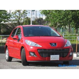 Peugeot 207 style red memory navigation full segment TV with ETC